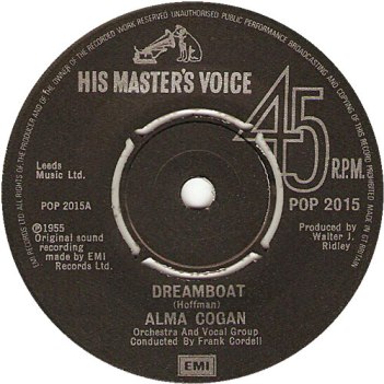 alma-cogan-dreamboat-hmv