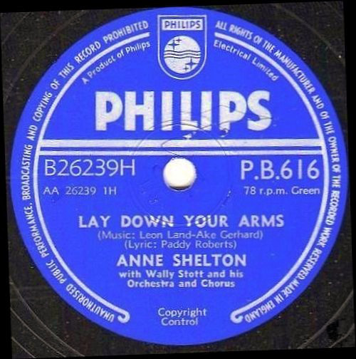 50. 'Lay Down Your Arms', by Anne Shelton | The UK Number Ones Blog