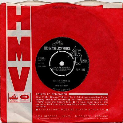 Manfred-Mann-–-Pretty-Flamingo-HMV-Records-POP